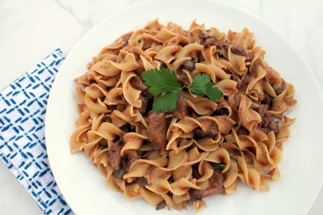 Beef Stroganoff